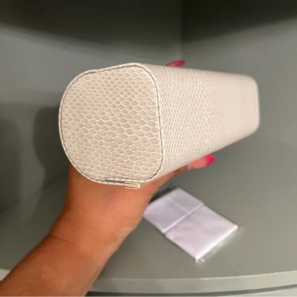 Jimmy Choo Cream Sunglasses Case main image 5